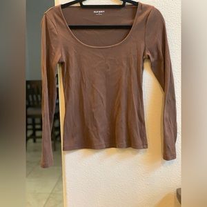 Brown long sleeve